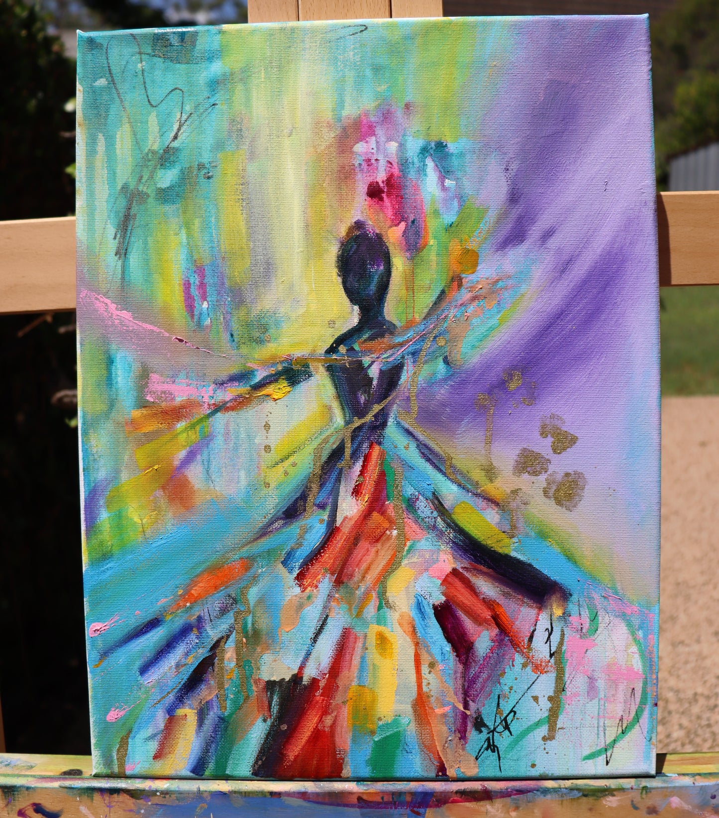 Vibrant Dancer